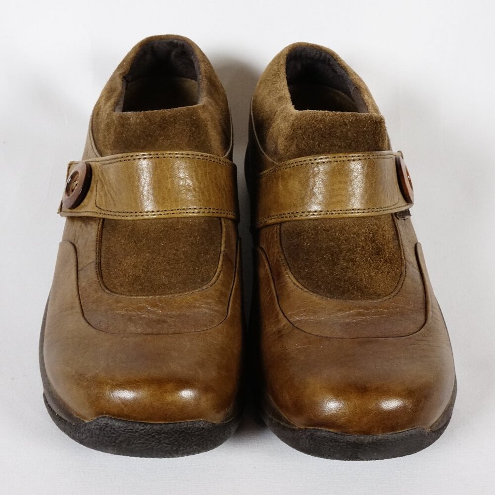 Dansko Shoes Women's 39 Kaya Clog Mules Comfort 5415457800 Brown Leather